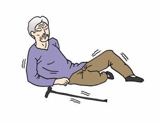 老年人摔倒后该怎么办?