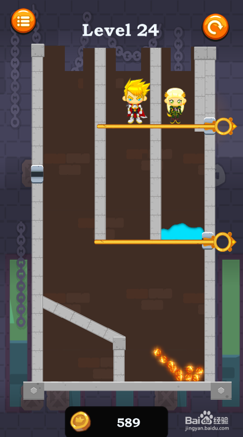 如何通过Caio Hero Rescue的Level 24？