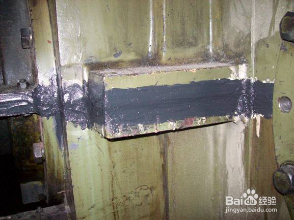 密炼机减速机渗漏结合面快速处理方法