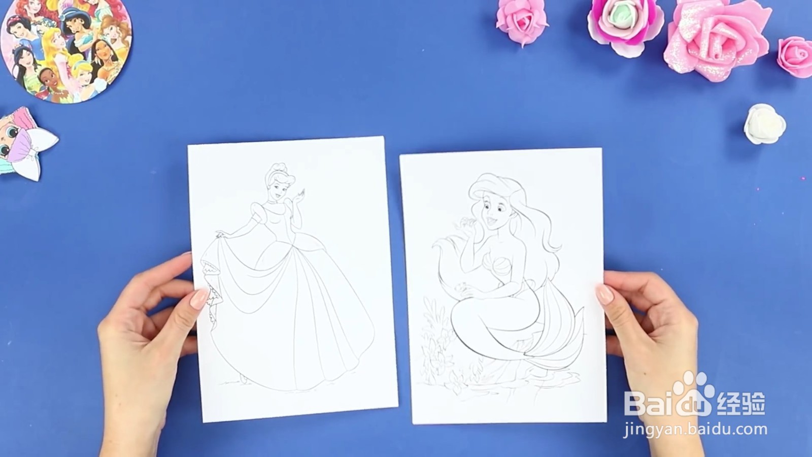 如何用涂色卡制作好看的图片