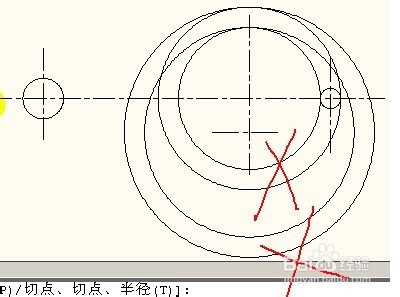 AutoCAD画零部件学作图法则并使用圆工具的命令