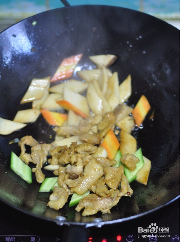 如何制作杏鲍菇熘肉片