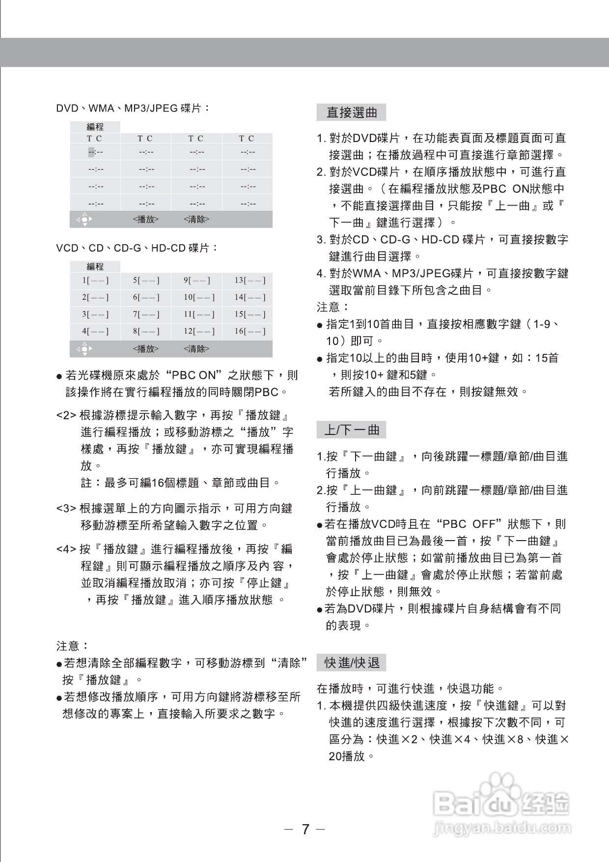 歌林KVD-799SK(s)2型数位影音光碟机说明书:[1]