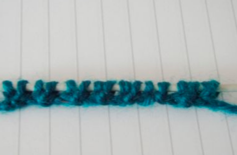 双元宝针围巾的织法是什么