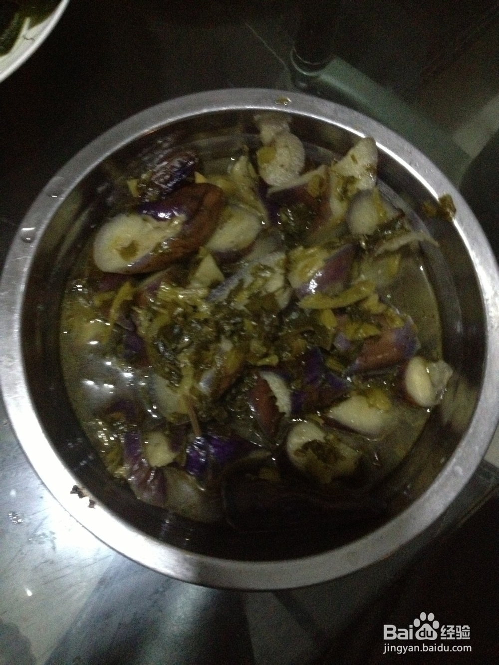 茄子加咸菜的妙炒法