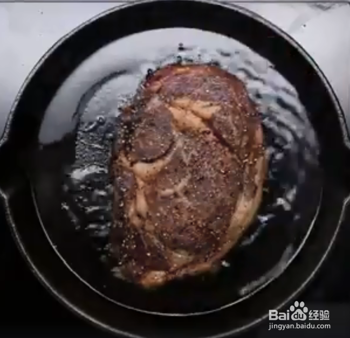 美味的煎烤牛排