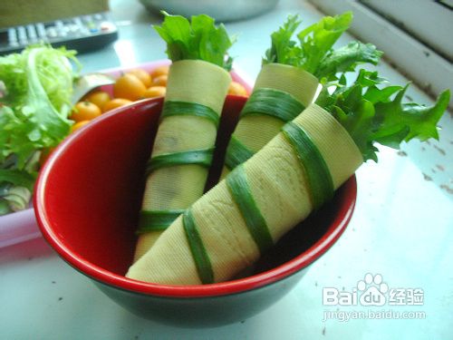 【春游美食】卷出来的美丽【苦菊卷】
