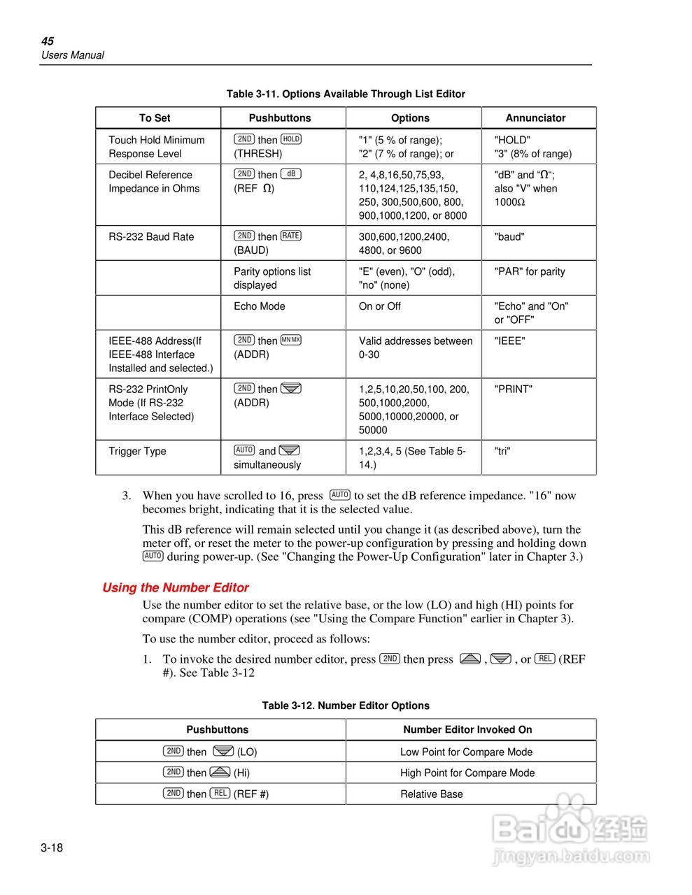 福禄克Fluke45万用表说明书:[5]