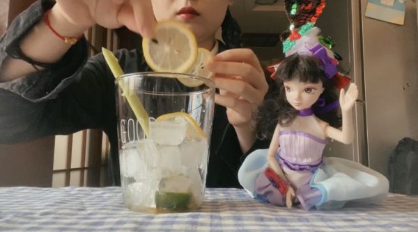 香茅干姜柠檬水