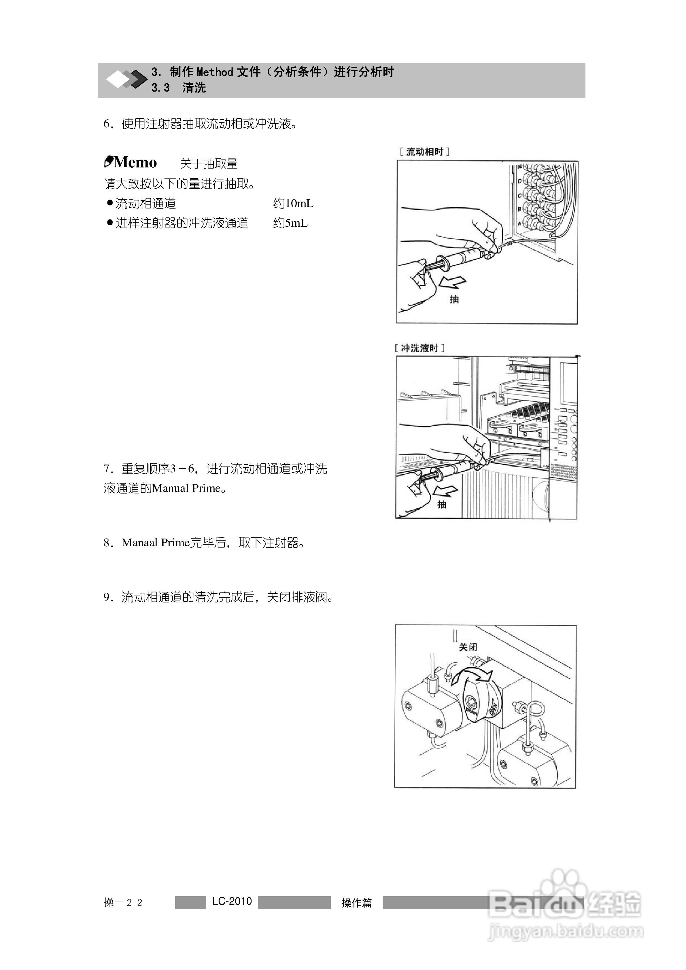 LC-2010C岛津高效液相色谱仪操作说明书:[5]