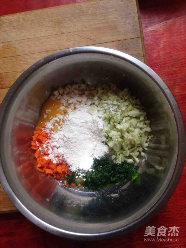 蔬菜饼的家常做法