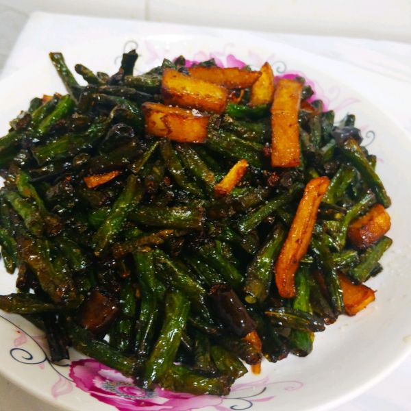 干瘪豆角土豆条