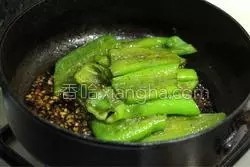 自己在家做的虎皮青椒