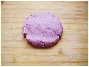 漂亮的紫薯饼干