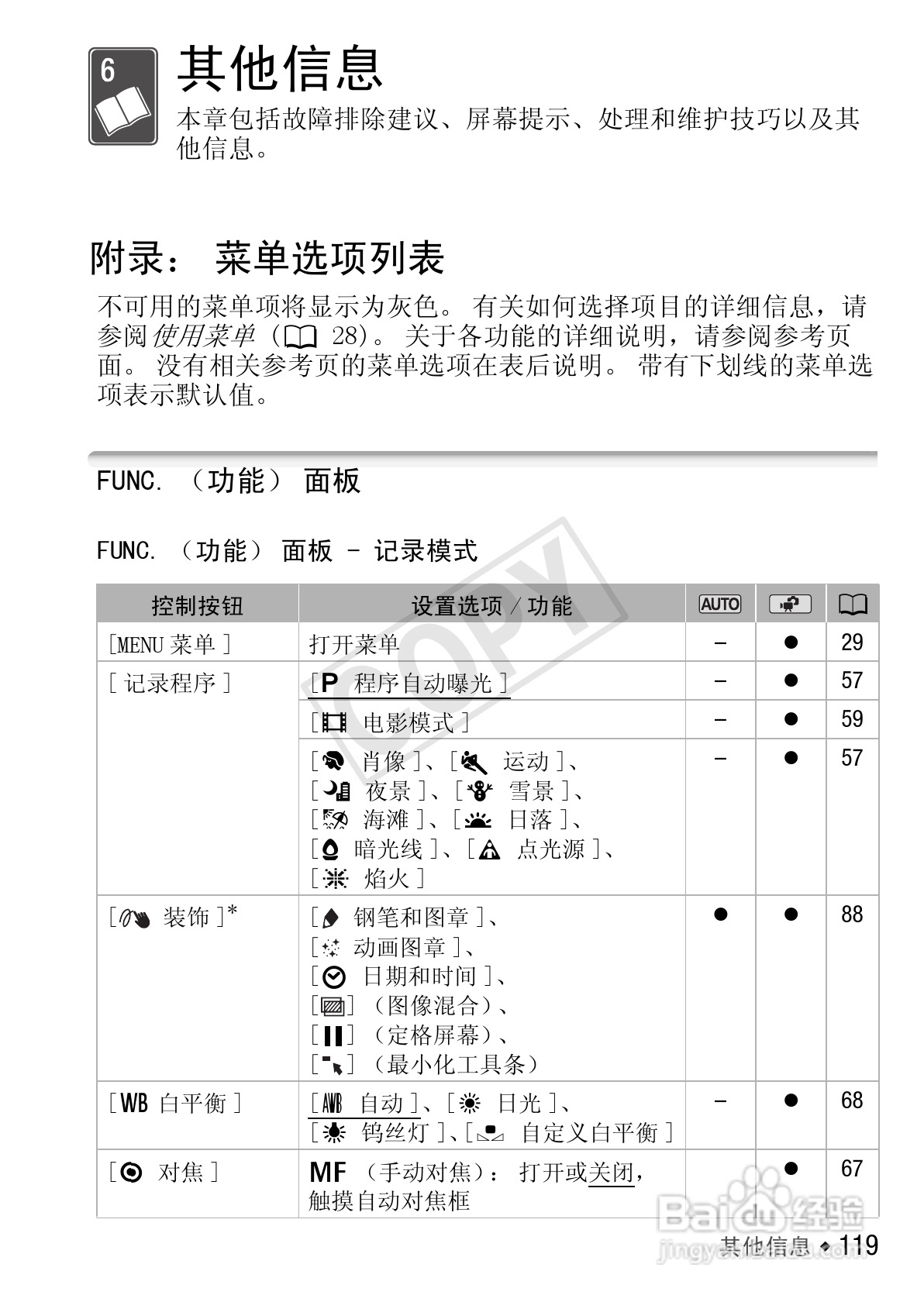 佳能LEGRIA HF R26数码摄像机使用说明书:[12]
