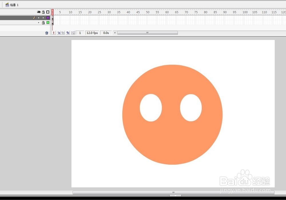flash快速绘制卡通人物的眼睛