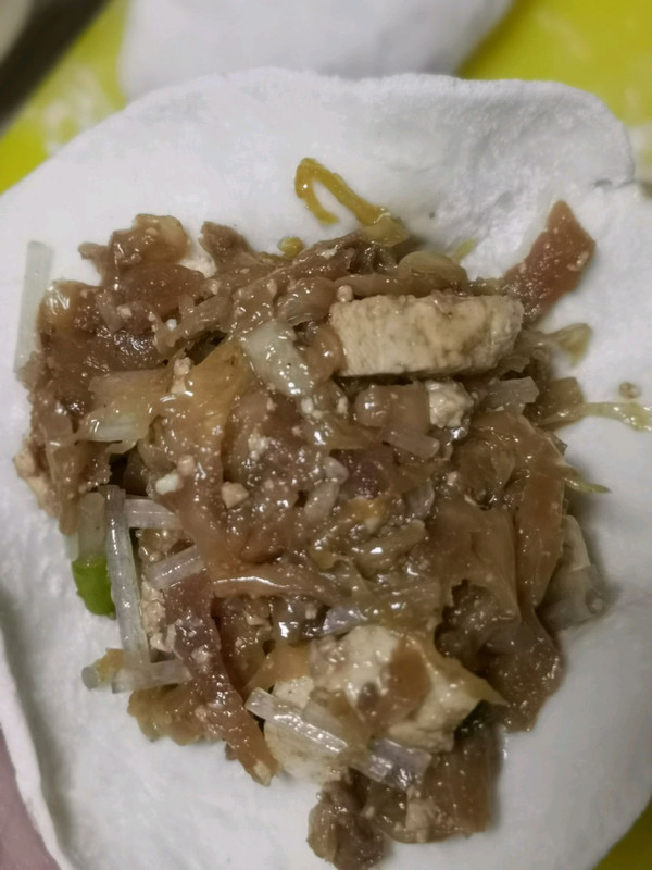 酸菜豆腐粉条大包子