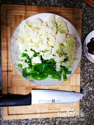 干锅菜花的制作方法