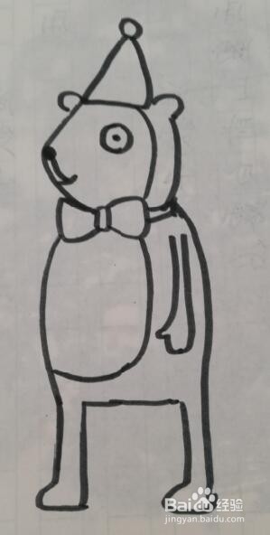 简笔画 小松鼠的画法