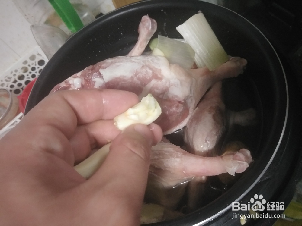 盐煮清汤鸭腿