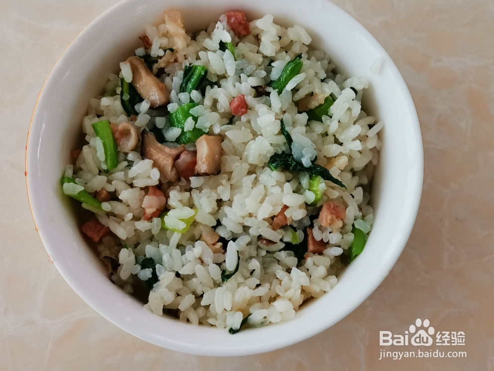 爽脆可口的油版咸肉菜饭