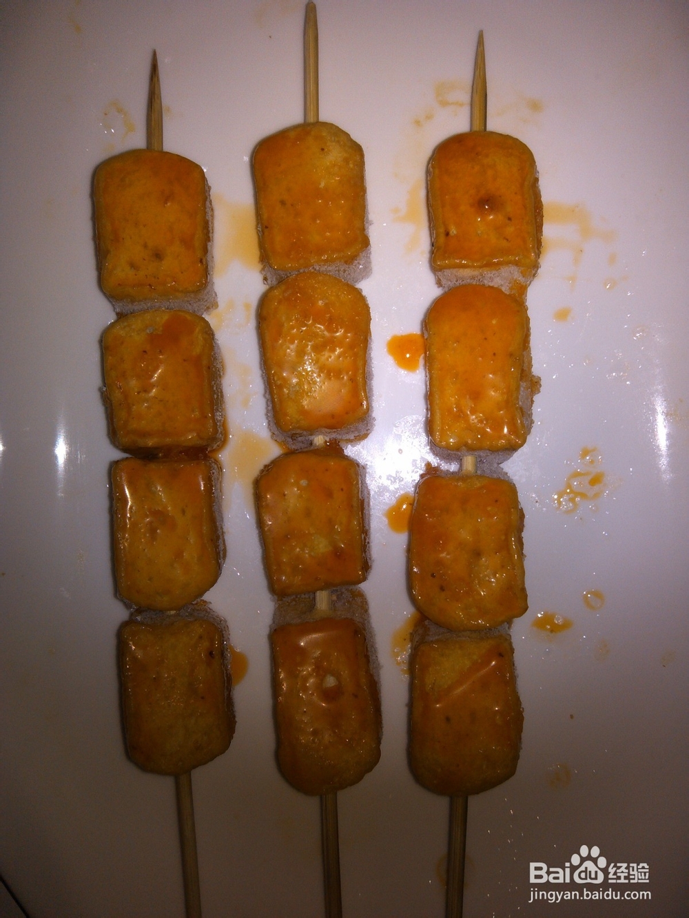 干净卫生唇齿留香的微波炉爆烤红油香辣鱼豆腐