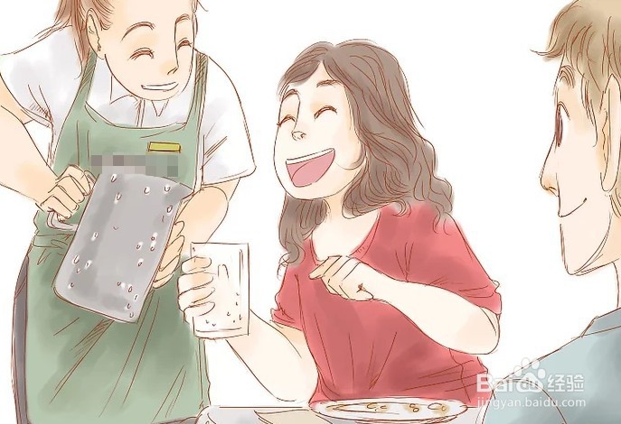 如何在喜欢的人面前表现