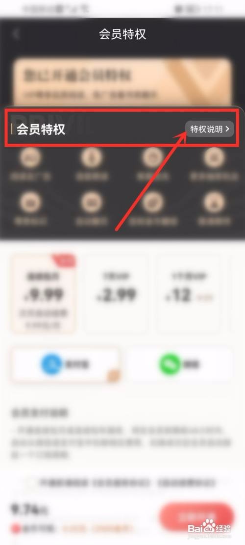 阅友小说app里面的会员权益怎么查看