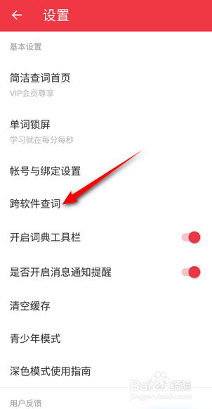 网易有道词典怎么启用跨软件查词功能
