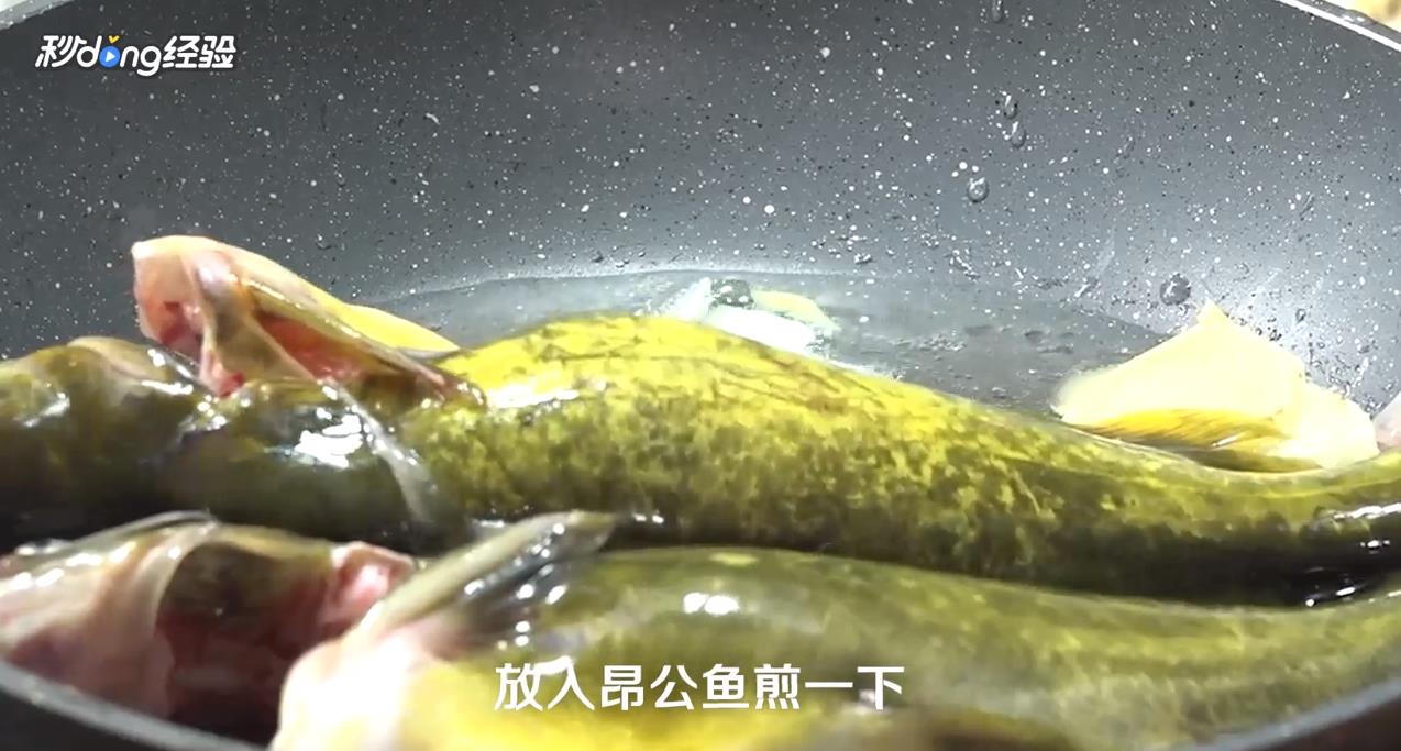 如何清炖昂公鱼