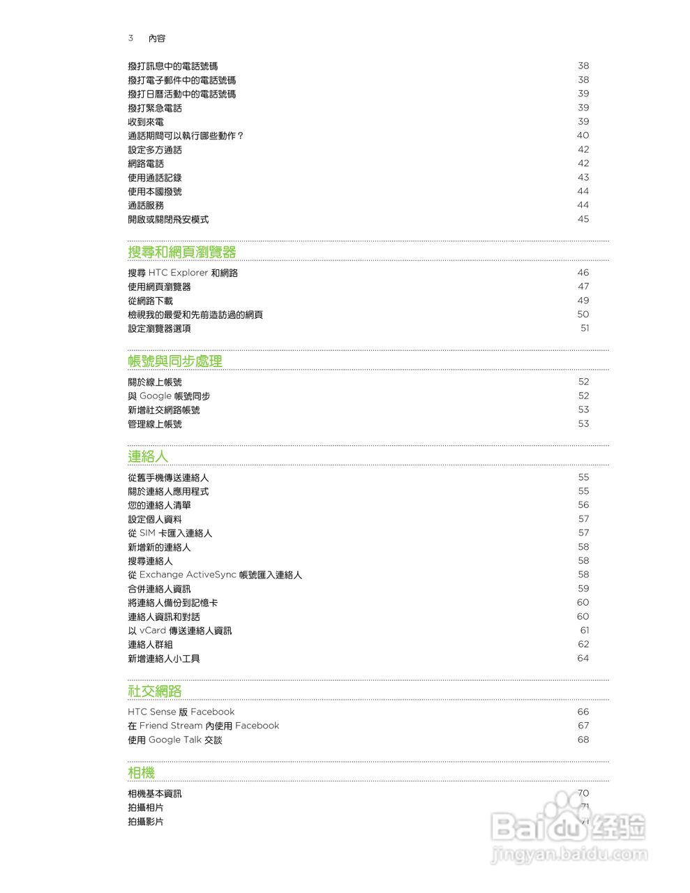 多普达HTC Explorer A310e手机使用说明书:[1]