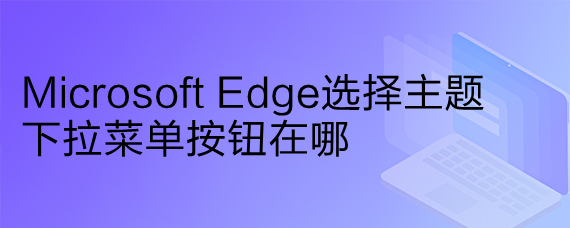 <b>Microsoft Edge选择主题下拉菜单按钮在哪</b>