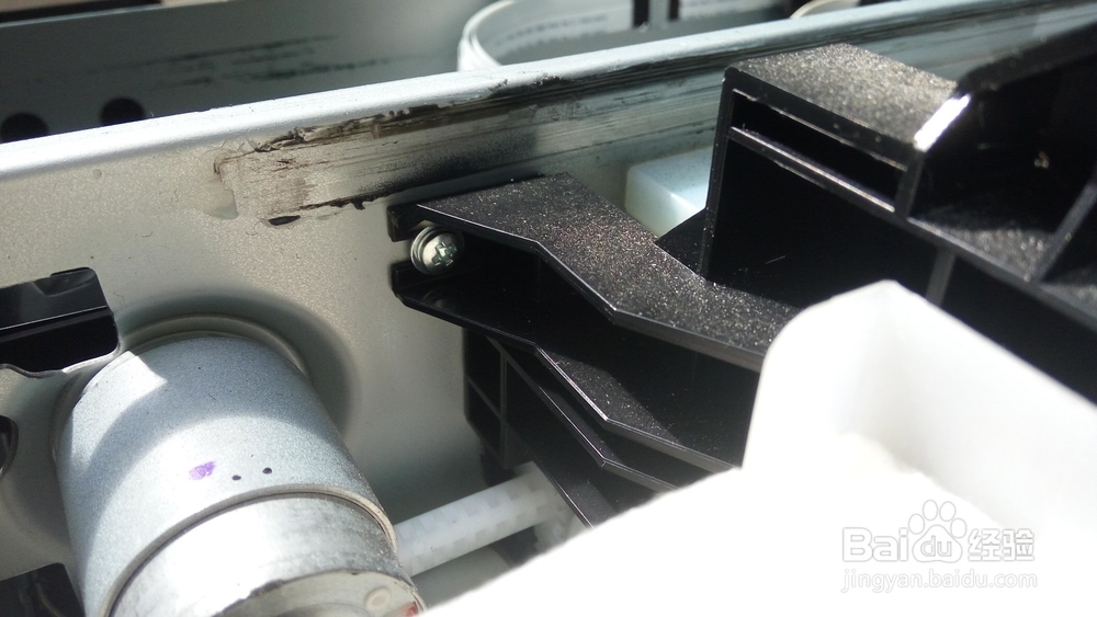 EPSON爱普生R330喷墨打印机进纸架拆解