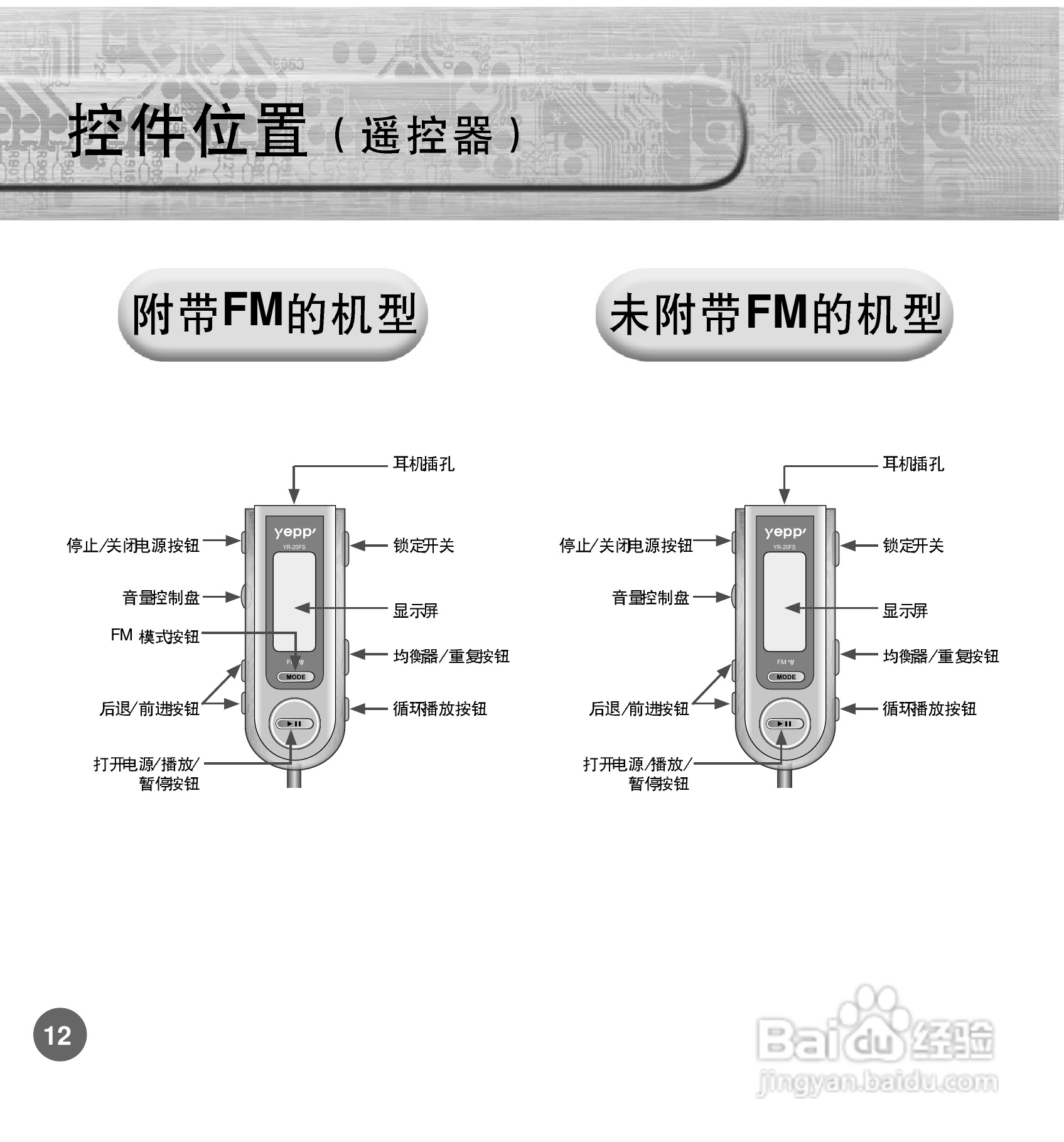 三星YP-700 MP3播放器使用说明书:[2]