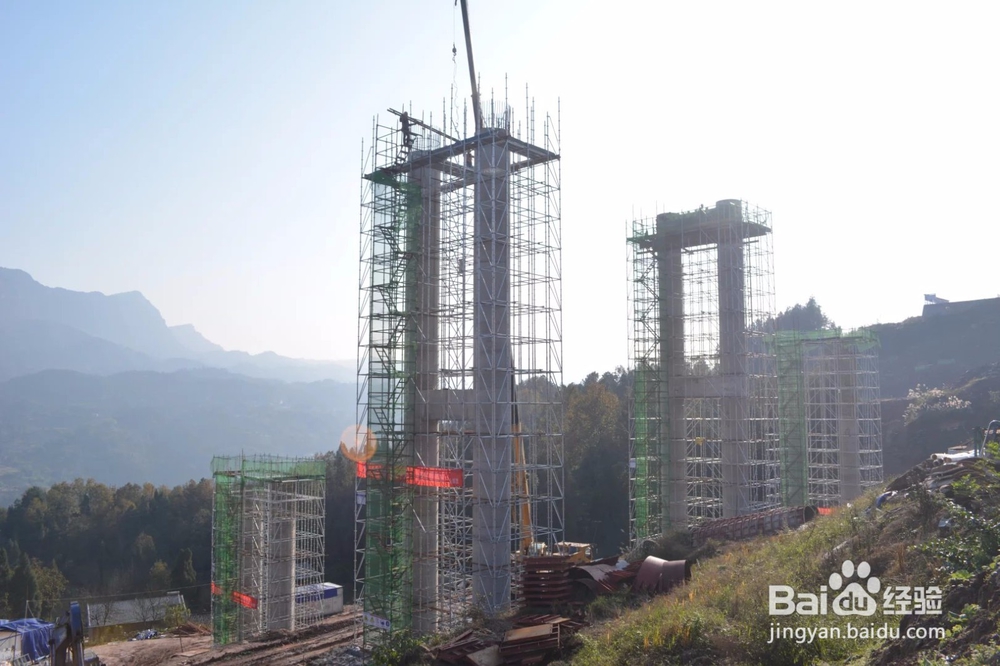 桥梁工程施工形象