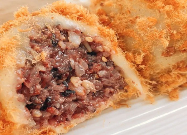 糙米肉松糯米糍