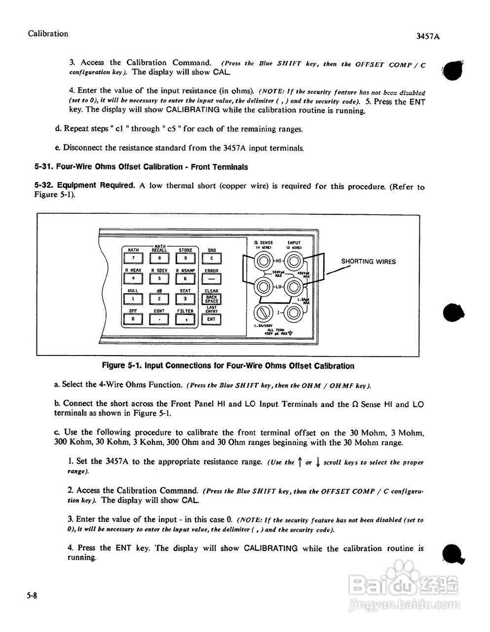 HP 3457A 万用表用户使用手册:[13]