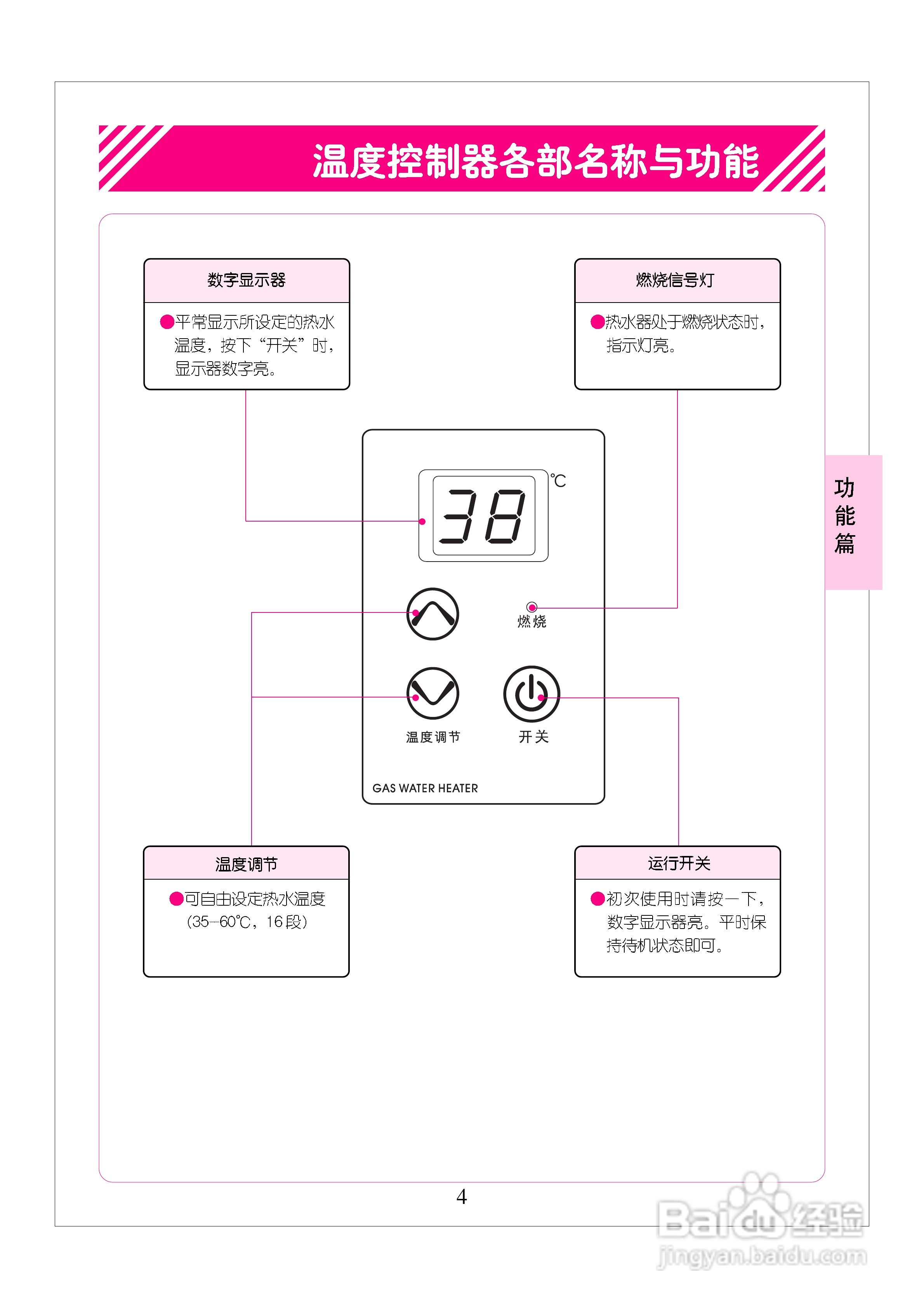林内热水器JSW26-A型使用说明:[1]