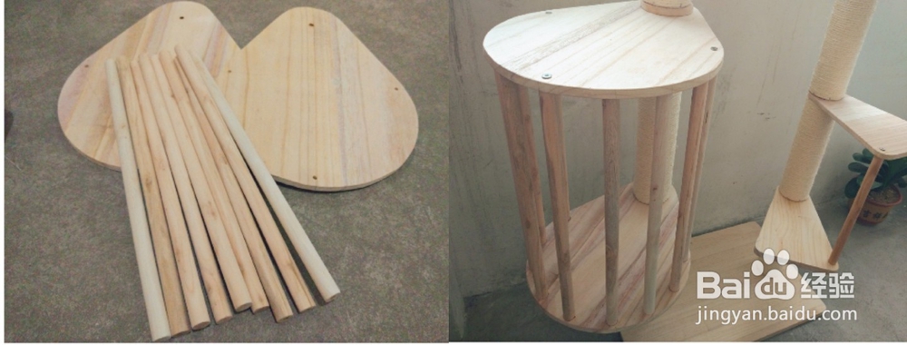 如何自己动手制作猫爬架