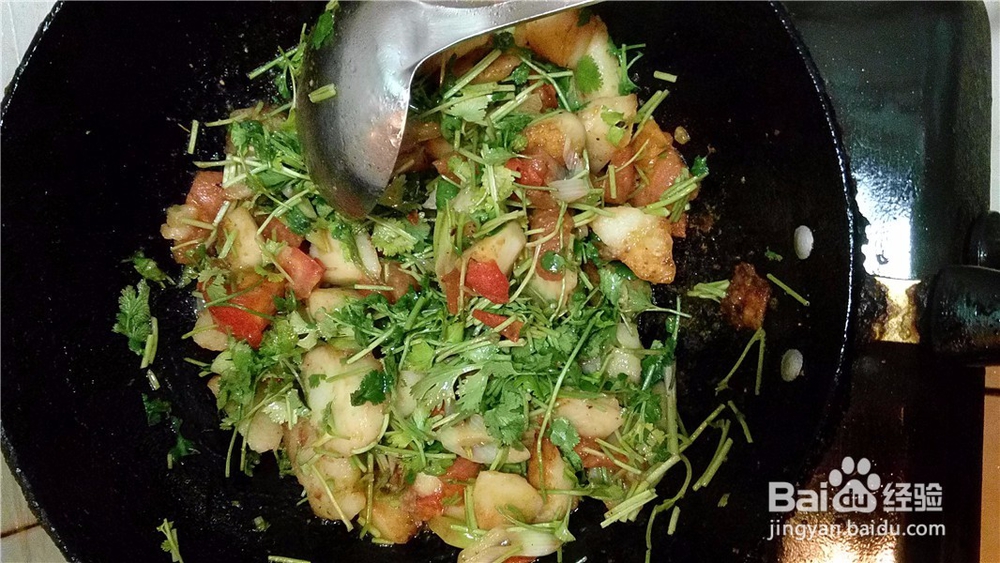 家常:西红柿炒土豆