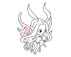 刀塔传奇术士中的仙女龙怎么画