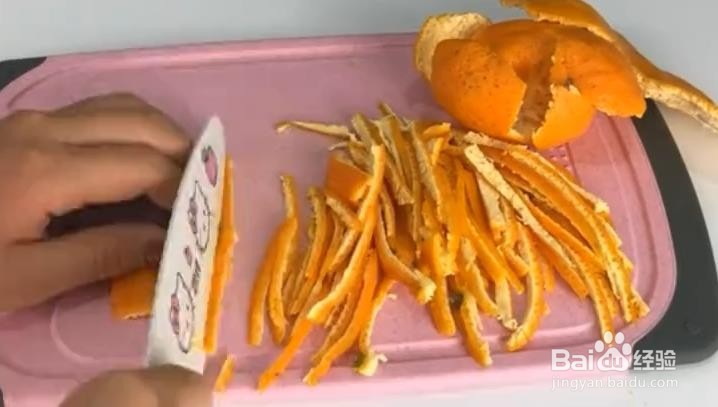 橘子皮有什么妙用?