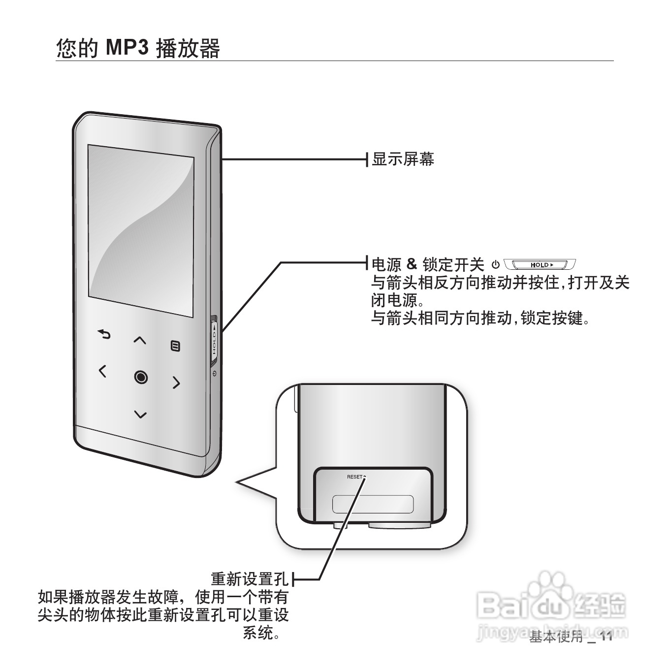 三星YP-T08QW MP3播放器使用说明书:[2]