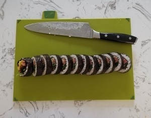 香香高颜值的紫菜包饭