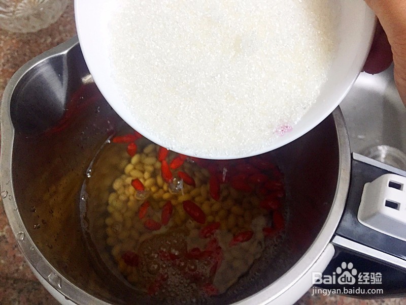 杞子豆浆如何做