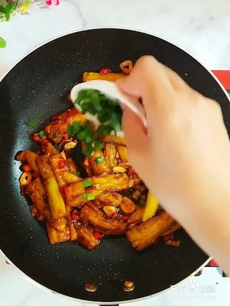 鱼香茄条的做法