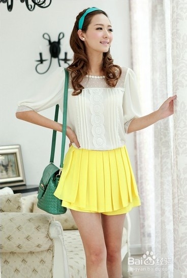 女装搭配，甜美降温超清爽