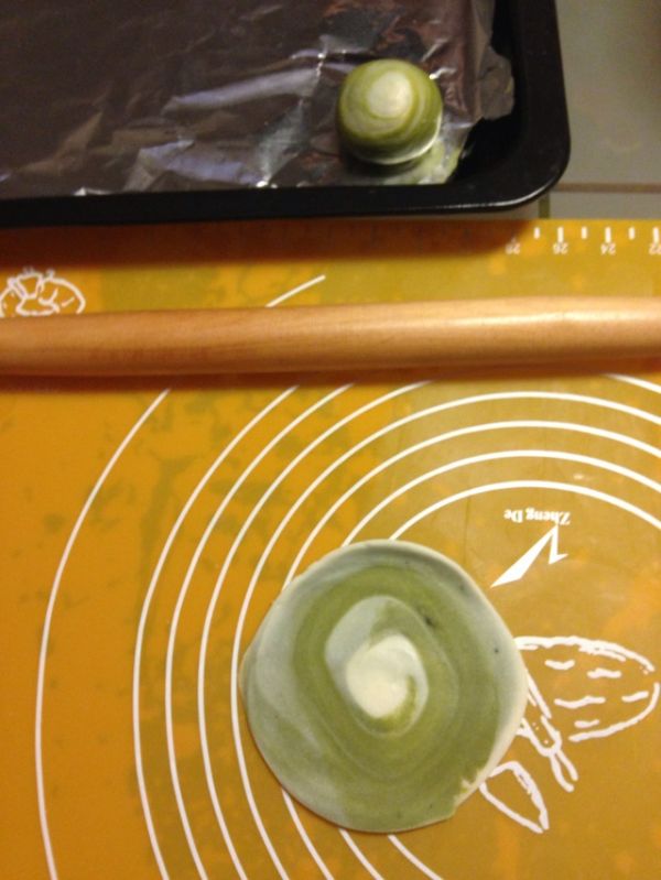 南瓜椰蓉抹茶酥