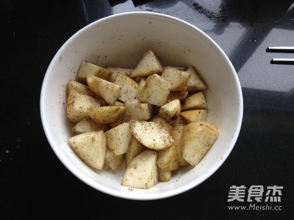 香炸薯角的做法