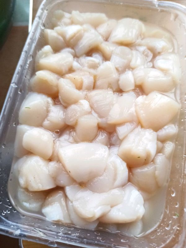 韭菜鲜贝柱肉饺子